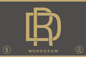 DR Monogram RD Monogram