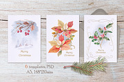 Retro Christmas, a Decorative Illustration by oKOLOstyle (Thumbnail 2 of 8)