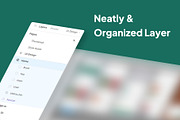 Grambook - Book Store Apps UI Kits, an App Template by Minialis (Thumbnail 4 of 6)