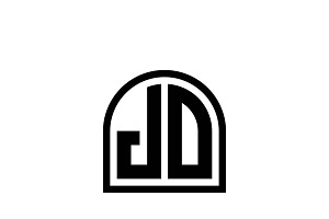 JD Logo Design Vector Template