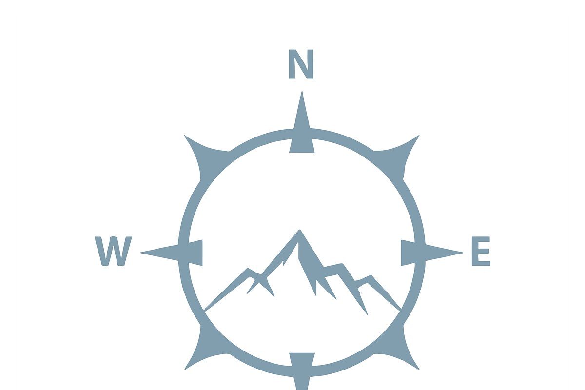 Stylish Compass Design, an Object Illustration by CarWrap design (Photo 3 of 5)