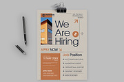 Hiring Announcement Flyer Template, a Flyer Template by ContestDesign (Thumbnail 1 of 4)