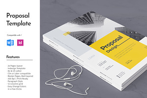 Proposal 24 Pages | DOCX, InDesign