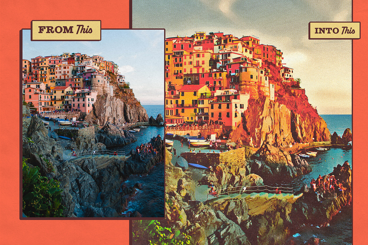 VVDS Romantic Art Poster Creator, an Action Add-On by Vintage Voyage Supply (Photo 5 of 12)