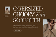 Cedor Gusron - Luxury Serif Typeface, a Serif Font by Imoodev (Thumbnail 2 of 5)