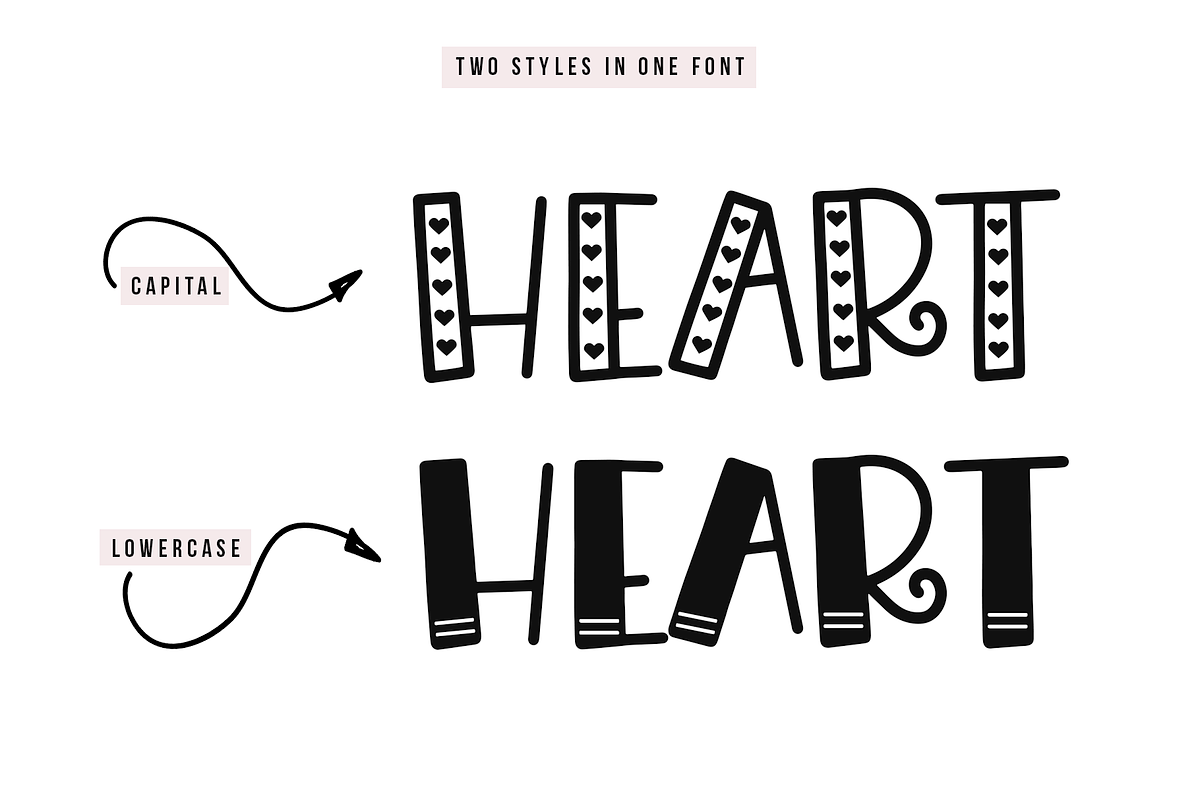 Flirty | Valentine's Day Font, a Font by KA Designs (Photo 5 of 9)
