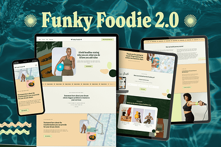 Squarespace 7.1 template for coaches, a Squarespace Template by Kurly Creative