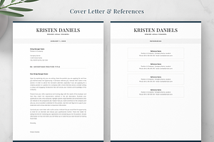 Resume Template Kristen