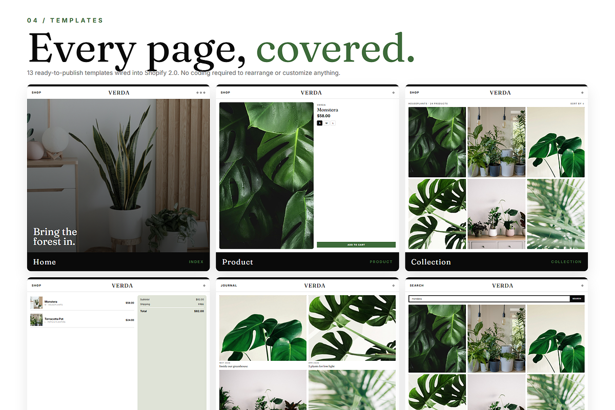 Verda Shopify Theme, a Shopify Template by Ibnul Jaif Farabi (Photo 4 of 8)