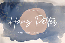 Hany Petter - Handwritten Font