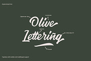 Cipsta Script Font, a Script Font by Ryan Rivaldo Vierra (Thumbnail 3 of 10)