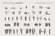 People Sketch Vector Bundle, an Education Illustration by TheMountBirdStudio (Thumbnail 7 of 9)