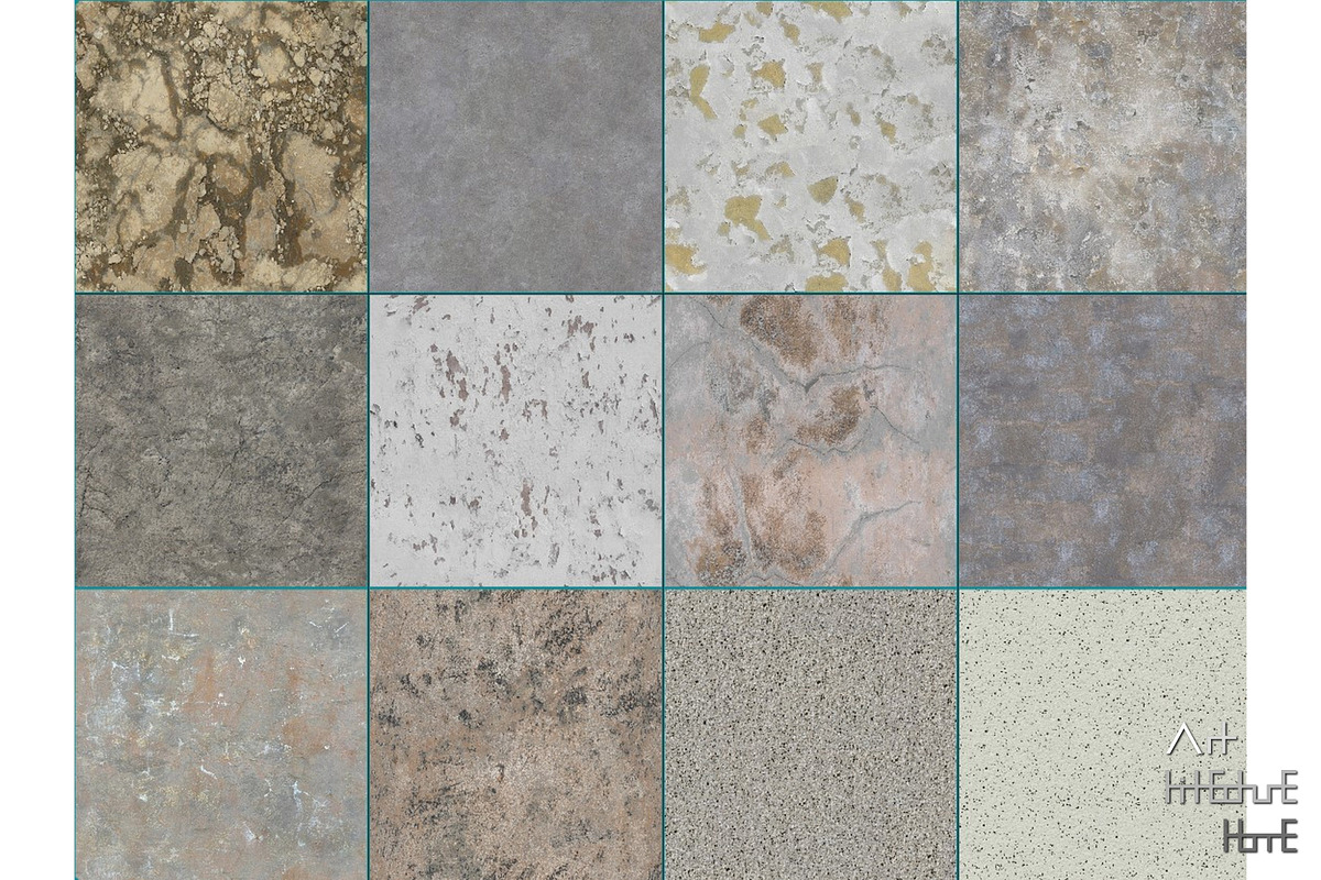 Seamless Pale Concrete Textures, 4K, a Texture Graphic by Arthitecture Home (Photo 2 of 11)