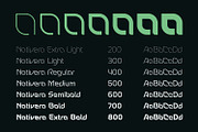 Nativera Font Family, a Sans Serif Font by Asenbayu (Thumbnail 3 of 14)