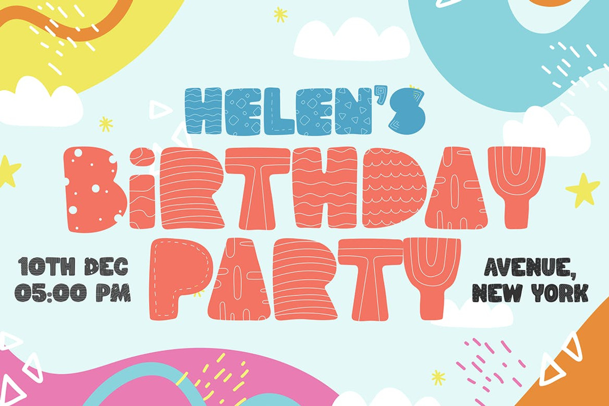 Party Kids - Gaming Font, a Font by tokokoo (Photo 9 of 13)