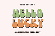 Hello Lucky, a Handwritten Font by SaktiAvellin (Thumbnail 1 of 7)