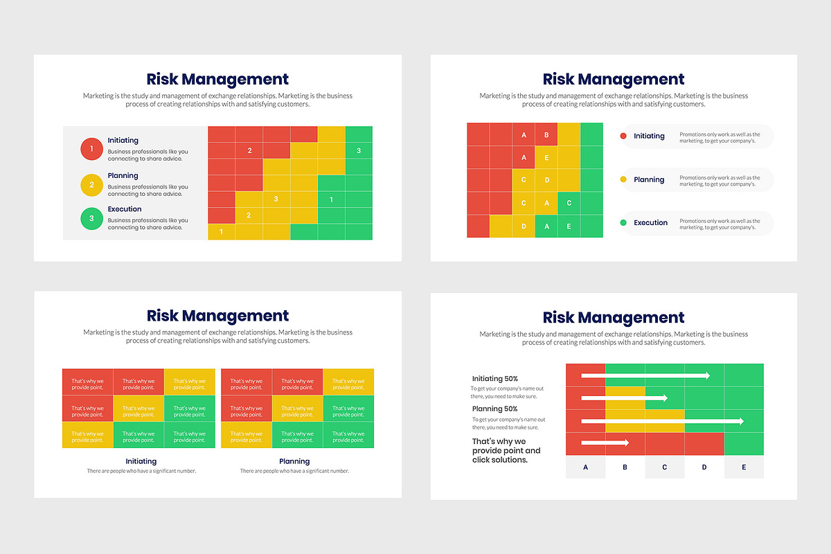 Risk Management Infographics, a Presentation Template by slidequest (Photo 4 of 6)