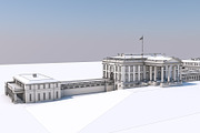 The White House Complex Washington L, an Architecture 3D Model by multimedia4ds (Thumbnail 4 of 16)