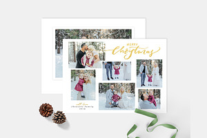 Christmas Card Template CD132