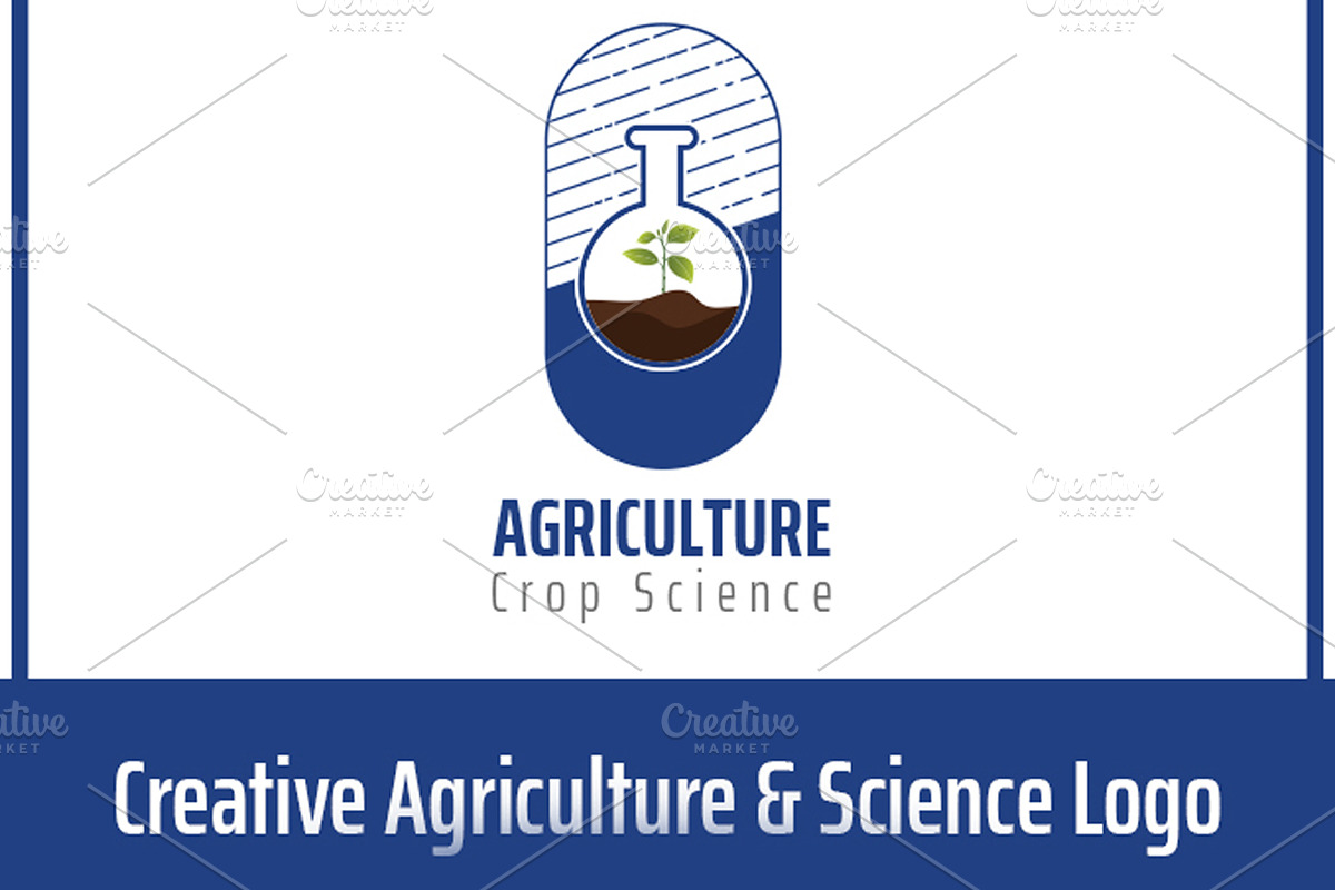 Agriculture Crop Science Logo, a Branding & Logo Template by Zans Graphic (Photo 2 of 3)