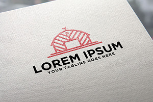 Agriculture Farm Warehouse logo idea, a Branding & Logo Template by REDVY CREATIVE