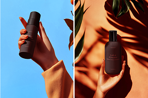 Cosmetics Mockup Orange Passion 1