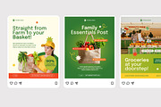 Grocery Market - Instagram Post, a Social Media Template by Izdihaar_Studio (Thumbnail 3 of 4)