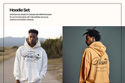 Hoodie Apparel Mockup Set, a Hoody Mockup by Mego-studio (Thumbnail 3 of 10)