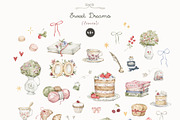 Sweet Dreams. Watercolor animals, an Animal Illustration by Kreker Kate (Thumbnail 3 of 9)