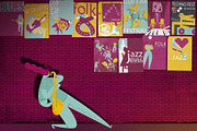 CREATE YOU'R MUSIC POSTER COLLECTION, an Illustration by tur-illustration (Thumbnail 3 of 3)