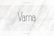Varna - Slab Serif font family -70%, a Slab Serif Font by VP Fonts (Thumbnail 1 of 7)