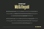 Getoik | Retro Condensed Font, a Sans Serif Font by twinstd (Thumbnail 12 of 13)