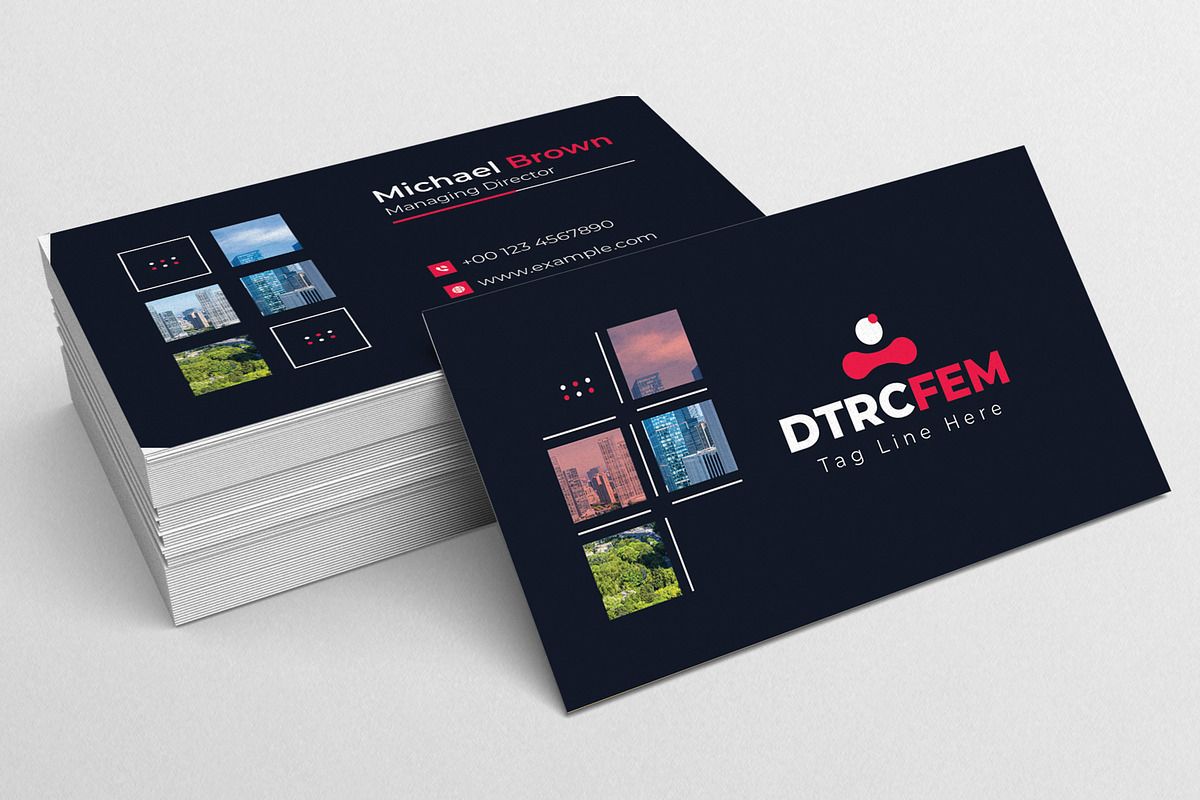 Creative Business Card  Template, a Business Card Template by MightyDesign (Photo 2 of 6)
