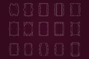 Art Deco Frames, Corners, Deviders, an Object Illustration by VP Fonts (Thumbnail 5 of 10)