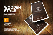 Wooden Business Card, a Business Card Template by Marvel (Thumbnail 1 of 5)