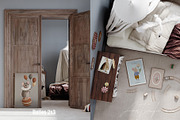 Vintage Nursery Frame Mockup Bundle, a Household Mockup by Artjafara (Thumbnail 13 of 15)