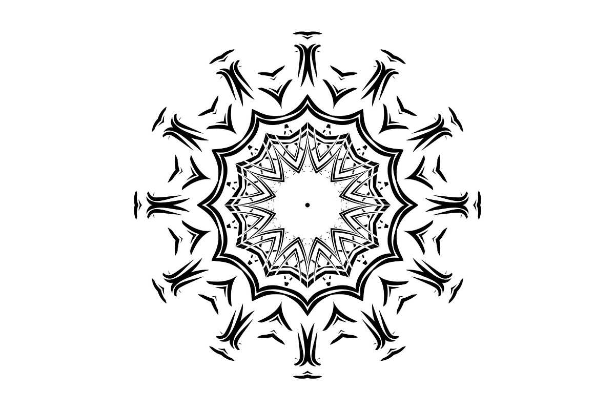High Quality Mandala Clipart Bundle, a Decorative Illustration by NJ Himel (Photo 25 of 103)