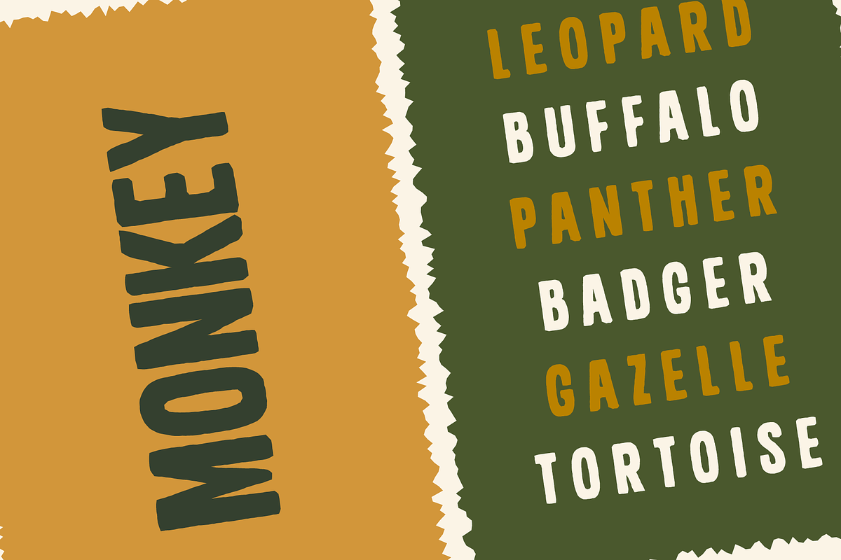 Junglekong Cute Playful Typeface, a Script Font by alpercakici (Photo 12 of 14)