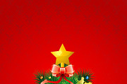 Christmas and New Year Backgrounds, a Decorative Illustration by TAlex (Thumbnail 5 of 6)
