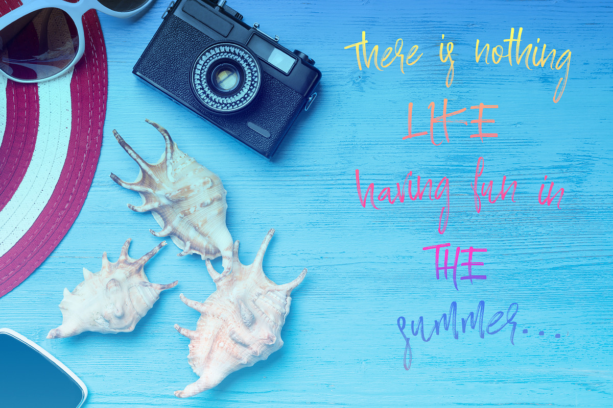 Ramsterink Script  Brush Font, a Script Font by Design Dukkan (Photo 7 of 9)