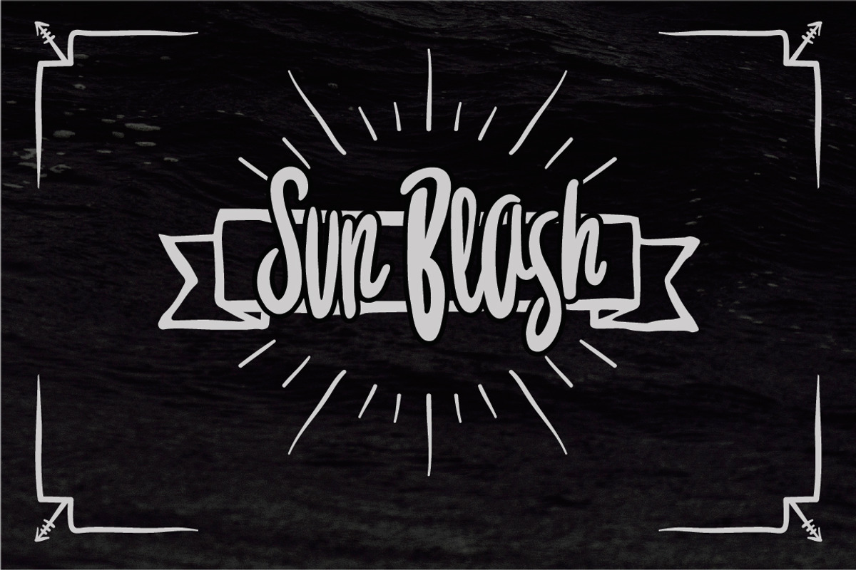Blowing Typeface preview 6