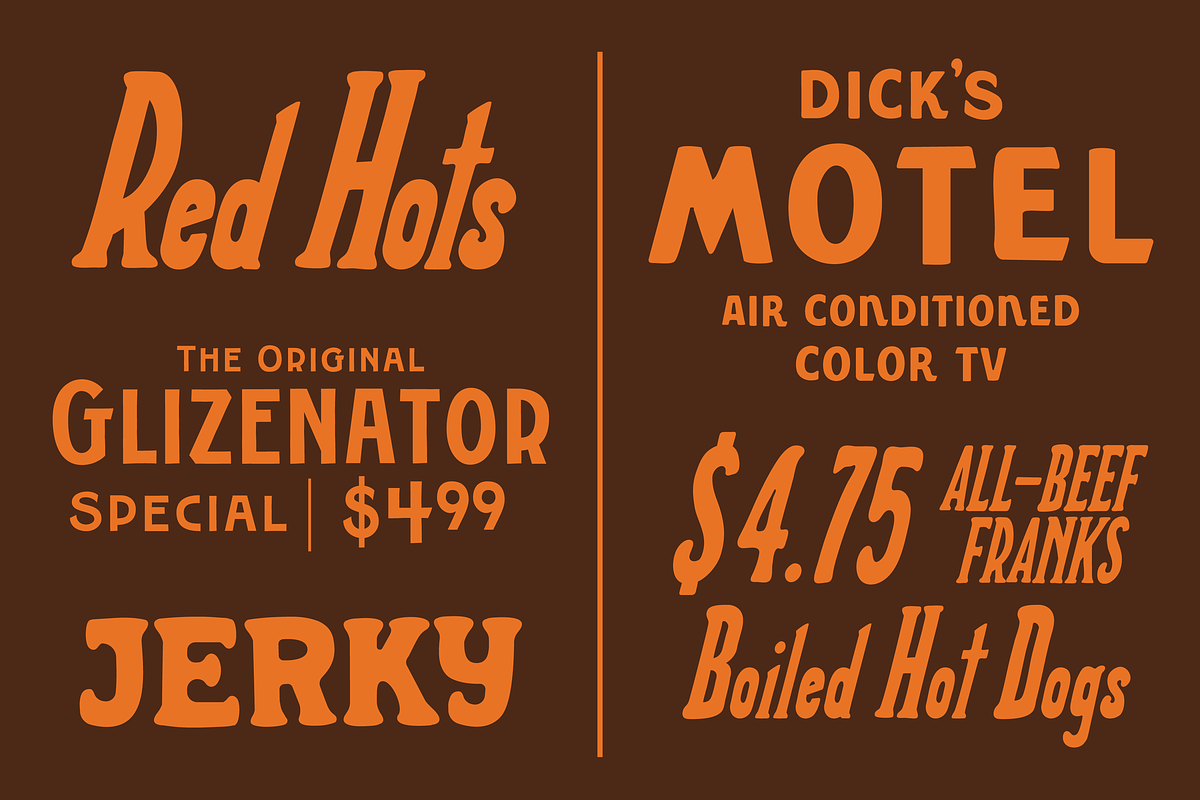 SAMPLE FONT COLLECTION VOL. 1, a Handwritten Font by SAMPLE (Photo 3 of 4)