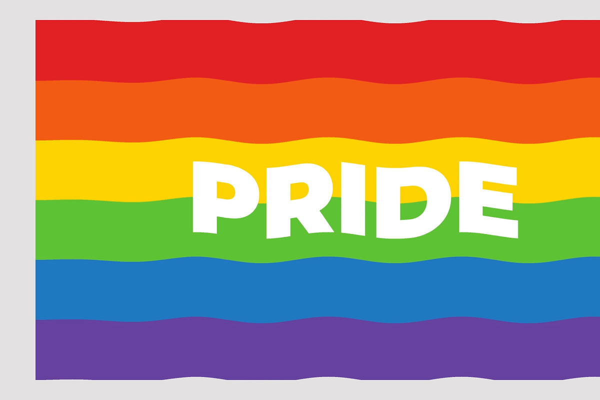 Rainbow Flag Waving Logo Reveal AEP, a Templates & Theme by Josep Motion (Photo 1 of 2)