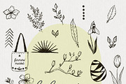 Bohemian Spring Illustrations, a Texture Illustration by amber&ink (Thumbnail 2 of 6)