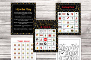 New Year's Bingo Printable Game, a Print Template by Graphicsnext (Thumbnail 3 of 4)