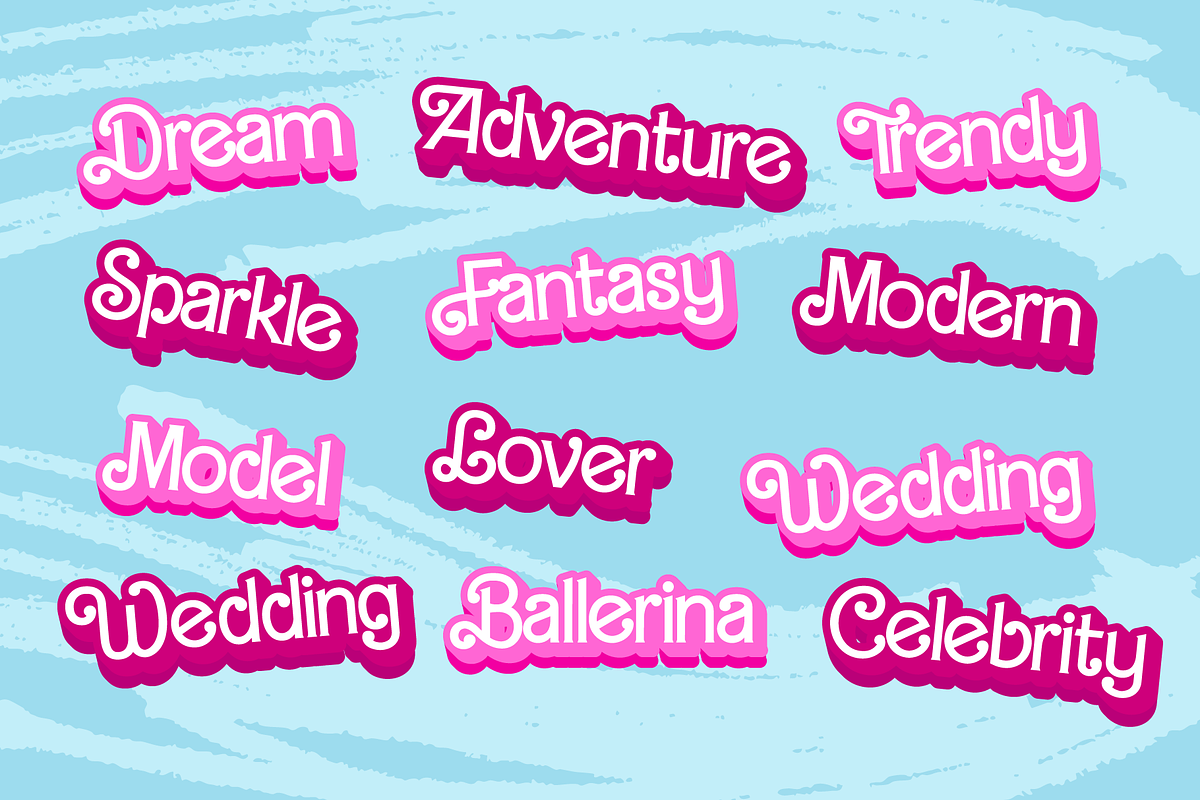 Barby Font Family (2 Style), a Script Font by alpercakici (Photo 4 of 11)