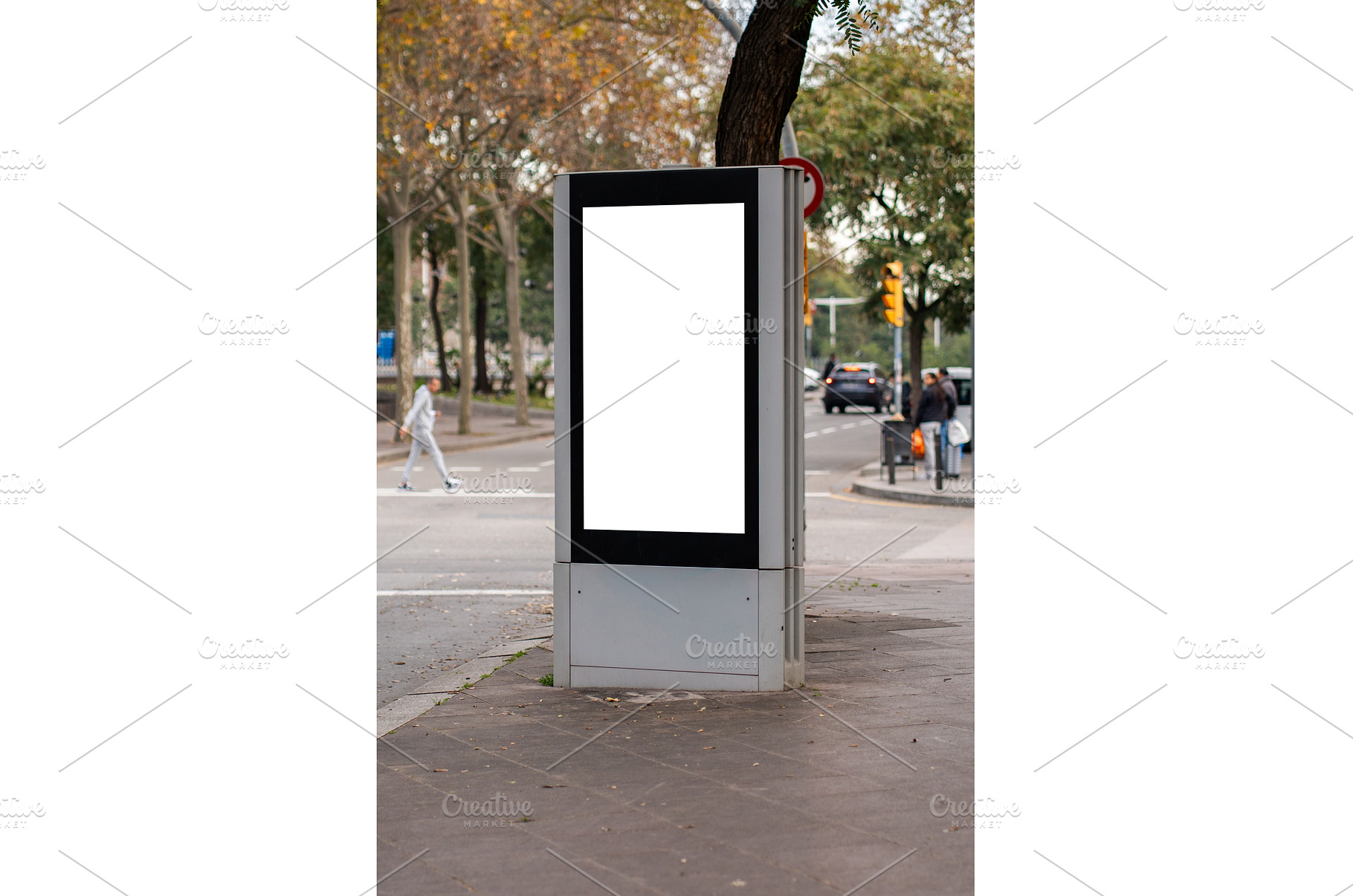 Blank white billboard screen, a Technology Photo by volodymyrshtun13795