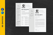 9 in 1 Resume, CV/Curriculum Vitae, a Resume Template by pixel_studio (Thumbnail 9 of 10)