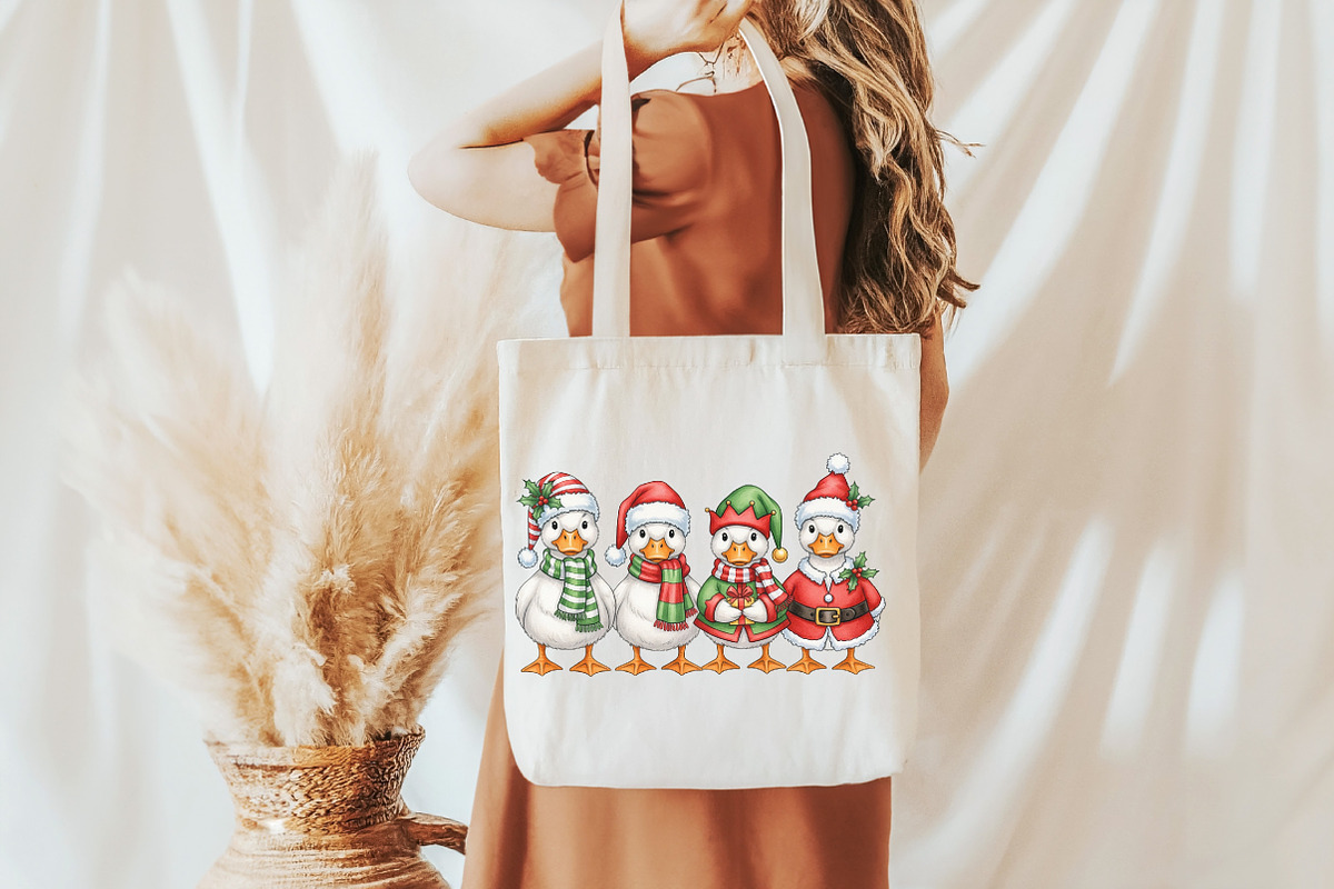 Christmas Chickens PNG Clipart, an Illustration by DreamCafeArt (Photo 3 of 6)