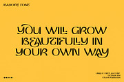 Bayors | Psychedelic Display font, a Sans Serif Font by Ekahermawan (Thumbnail 2 of 14)